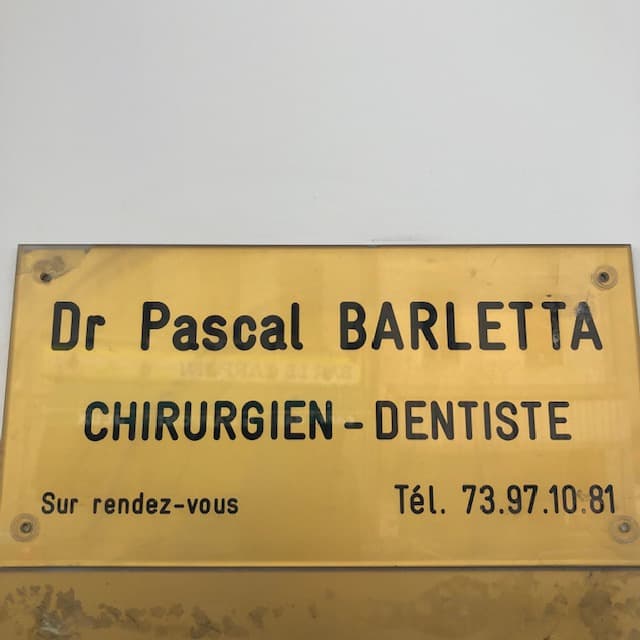 Dr Pascal BARLETTA