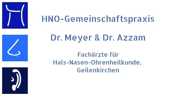 Hno-gemeinschaftspraxis Dr. Hans Kipp / Dr. Heiko C. Martin HNO Gemeinschaftspraxis Dr. med. Thomas Meyer und Dr. med. Simon Azzam
