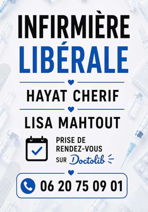 Cabinet infirmier - Hayat CHERIF et Lisa MAHTOUT