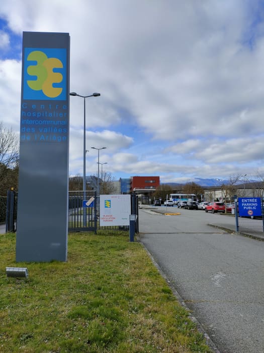 Centre Hospitalier des Vallées de l'Ariège (CHIVA), Hôpital public à SaintJeande