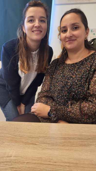 Sages-femmes Lise Delahaye et Bouchra Ould-Jeddi