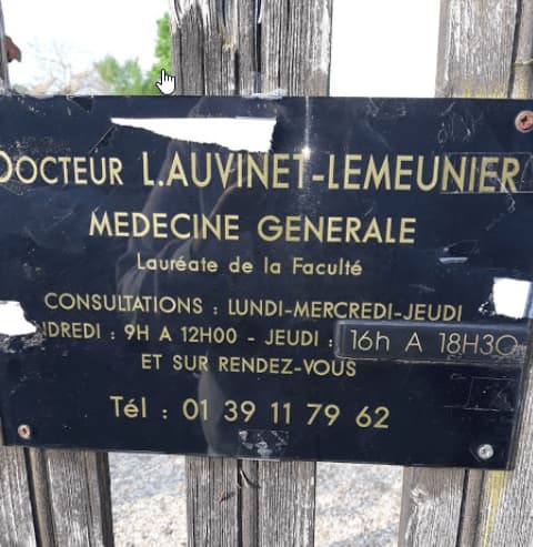Dr Laurence AUVINET LEMEUNIER