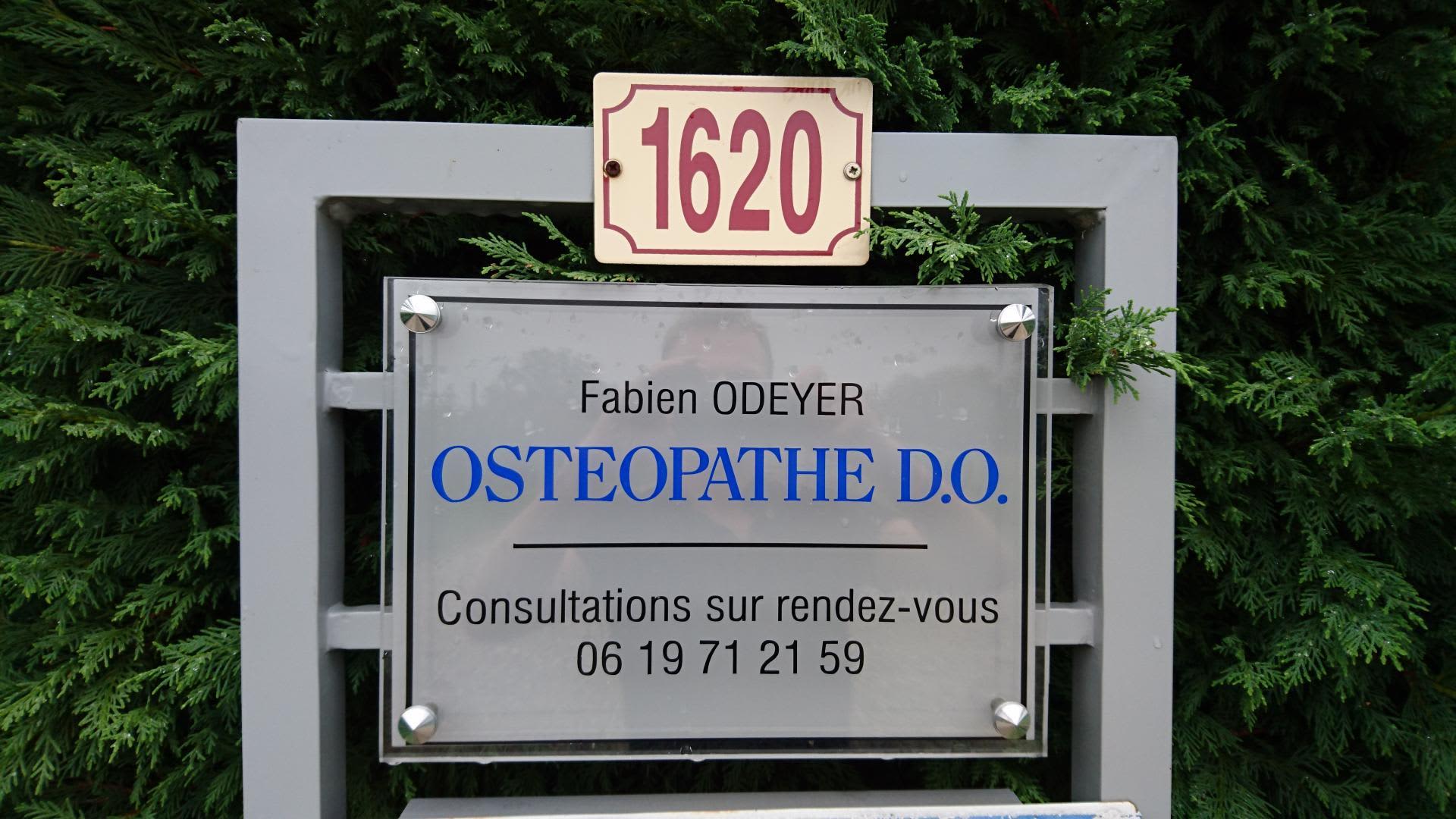 Fabien ODEYER, votre ostéopathe à Chatillon Saint jean vous présente un  livre