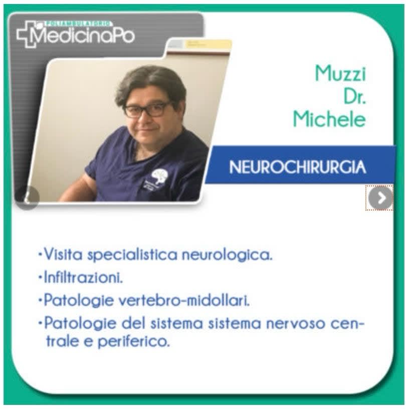 Dott. Michele Muzzi Neurochirurgo Cremona Prenota appuntamento